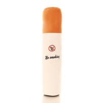 30-110cm Juokinga rūkanti cilindrinė miegojimo cigaretės pagalvė Imitaciniai pliušiniai žaislai Madinga dovanų vaikino gimtadieniui 30cm small size balta