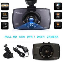 2,4 colio Dash Cam Car DVR 1080P infraraudonųjų spindulių naktinio matymo didelės raiškos eismo įrašymo kameros transporto priemonės stebėjimo ekranas juoda