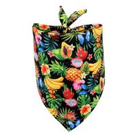 Hawaiian Style Pet Triangular Bandage Bandana for Dogs Cats Aninmals Flamingo Print Dog Scarf Bibs mascotas Grooming Accessories S-42x28x28cm