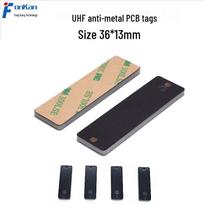 UHF RFID Anti-Metal 915M Passive Asset Management Tag 36x13 beige
