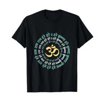 Hare Krishna Aum Om Unisextra Symbol Chanting Hinduism T Shirt vintage Washed Unisex Stretched Stylish fashion Casual Soft XL juoda