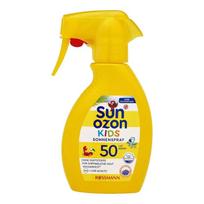 ROSSMANN Sun Ozone Vaikams apsauginis purškiklis nuo saulės SPF50 250ml yellow