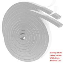 2M/Roll Home Windproof Self-Adhesive Soundproof Door Window Sealing Strip Draught Excluder Weather Stripping