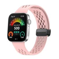 Sport Strap compatible for Huawei Watch Fit 4 Fit 3 Soft Silicone Band Magnetic Buckle Watchband for Huawei Watch Fit 4 Pro Fit 4 Pro gray