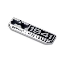 1941 Seventy Five Years Logo Metal Car Rear Trunk Emblem Stickers Side Body Decals For Jeep Grand Cherokee Wrangler Renegaed JPB juoda