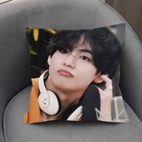 Kpop Dainininkas K-kun T-tae H-hyung Pagalvės užvalkalas Sofos Pagalvės užvalkalas Kambario Namų Dekoras 16x16Inch