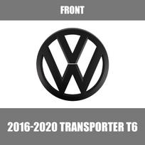 1/2 vnt. Volkswagen VW T6 Transporter 2016 2017 2018 2019 2020 Automobilio ABS Logotipas Priekinės variklio dangčio Emblema Galinės bagažinės Lipdukas Dekoracija Wv5 wzpc7 16-20 Transporter T6