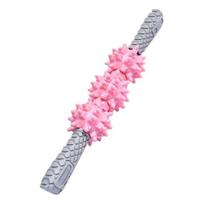 Muscle Roller Stick Deep Tissue Body Massage Stick for Athletes Runners Trigger Point Rolling Tool for Physical Therapy Calf Leg Back rožinė