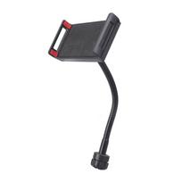 Rotatable 17mm Ball Head Phone Tablet Holder Tripod Mount Adapter Rotatable Bracket Adjustment Clip for Mobile Phone black