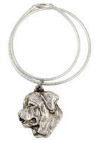 Tosa Inu, Tosa-Ken, Japanese Mastiff - Dog necklace, unique jewellery for the dog fan, unique adder pendant by Art-Dog brand sidabras