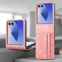 Samsung Z Flip 7 FE Business Card Slot Protective Case blue