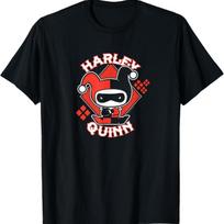 Harley Quinn Chibi T-Shirt XXXXXL juoda