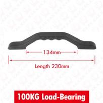 KAK RV Grab Assist Handle Nylon Plastic Bathroom Safety Grab Bars 100KG Anti-Slip Weather Resistant Entry Step Support Hardware gray