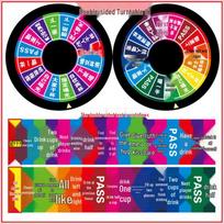 Russian Roulette Spinner Game - Drinking & Party Entertainment black