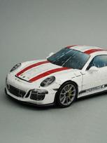 Ravensburger 3D Jigsaw Puzzle Porsche 911R 108 Pieces white