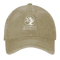 Tree House Brewing Co Baseball Cap Hat Man For The Sun men's big size hat Trucker Cap Golf Wear Women's Golf Wear Men's beige