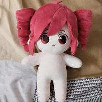 20cm Kimono Dress Up Plush Doll Soft Stuffed Figure Room Decor Cosplay Gift For Fans No Skeleton pink