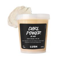 [Lush] Curl Power Plaukų kremas / Kaukė 95g 95g white