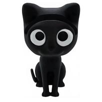 Black Cat Glasses Holder Stand Mini Multifunctional Eyeglasses Support Holder Desktop Storage Display Ornament black