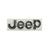 Metalinis emblemos ženklelis automobilio variklio dangčiui, bagažinei, stiliaus detalė JEEP Compass Renegade Wrangler Grand Cherokee Patriot Rubicon Liberty JK XJ Logotipui white