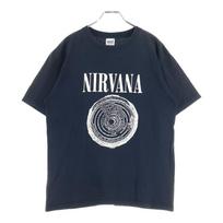VINTAGE NIRVANA Vestibule Tee Double Sided Print Short Sleeve T-Shirt Top e Unisex T-Shirt XXXXL gray