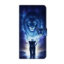 3D Dažyti Raštai Piniginė Atverčiama Oda Skirta Samsung Galaxy S25 S24 S23 S22 S21 S20 S10 S10e S9 S8 Plus Ultra FE EDGE 4G/5G Dėklas Galaxy S25+