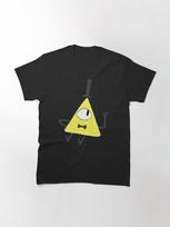 Disney Bill Cipher Triangle Gravity Fall Classic T-Shirt Unisex Style 110 white