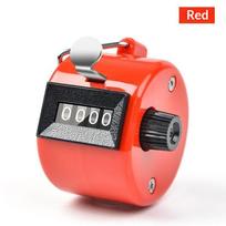 Handheld 4 Digital Tally Counter Mechanical Manual Palm Clicker Number Count Assorted Tally Counter Number Count A2