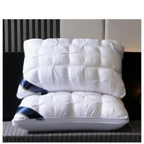 Hotel Quality Pillow, Deep Sleep Neck Support Non‑Collapsing High Core, 48×74cm All‑Season Bed Pillow 1PC gray