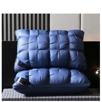 Hotel Quality Pillow, Deep Sleep Neck Support Non‑Collapsing High Core, 48×74cm All‑Season Bed Pillow 1PC gray