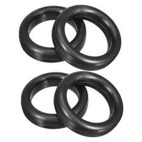 uxcell O Ring 70mm Universal Muffler Exhaust Hanger Bushing Rubber Mounting Bracket Insulator Tail Pipe Hanger Bushing Kit Support 4pcs juoda