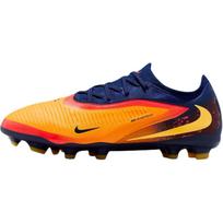 Nike Jr. Phantom 6 žemi vaikiški futbolo bateliai Oranžiniai Mėlyni Vaikams HQ2047-800 32 mėlyna