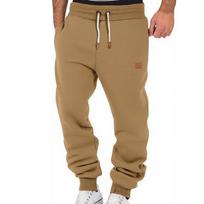 Pant Men 2026 Casual New Autumn Spring Quality Solid Color Pocket Workwear Casual Pants Sport Pants Tight Loose XXXL tamsi chaki spalva