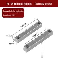 MDNG Wired Magnetic Door/Window Sensor CN plug (adapter included) gray