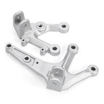 2022 m. priekinės kojos atramos pėdos pedalas YAMAHA YZF R25 R3 MT25 MT03 2014-2023 motociklo kairysis dešinysis laikiklis YZFR25 Left and Right