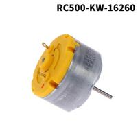 Standard Motor Rc500-Kw/16260 Dc 6V 9V 12V Mini 32Mm Diameter Round Spindle Motor Long Shaft For Sweeper Robot Fragrance Machine