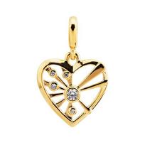 Pandora Me Heart & Ray Medallion 762691C01 beige
