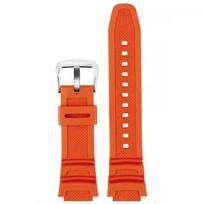Guminis laikrodžio dirželis Casio AE-1200WH 1300WH 1000W W-216H SGW500 F-108WH Nerūdijančio plieno sagtelė 18mm AE-1000W Mrn Laikrodžio dirželis 18mm white