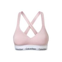 Calvin Klein Logo Letter Pattern Bra Women underwear Pink QF1654E-2NT M white