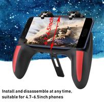 Mobile Phone Game Controller with Dual Cooling Fans Heat Dissipation Gamepad Power Handle black