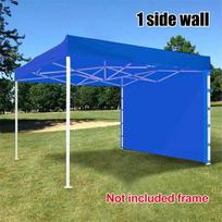 Instant Sunwall 3x2m/118,11x78,74 colio Oxford Cloth sulankstomas apsauginis dangtelis nuo saulės, skirtas stovyklavimo palapinės stogeliui 2.8*1.8m mėlyna