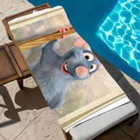 Towel Film Beach Bath Quick-Drying Lightweight Portable Sauna Camping Swim R-RatatouilleS-ES Pool Travel W30*H60(CM) blue