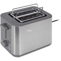 Braun Houshold Braun Household Toaster PurShine HT 1510 GY (stainless steel/grey, 900 watts, for 2 slices of toast) 0X23010049