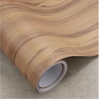 Wood Grain Peel And Stick Wall Cover Self Adhesive Classic Removable Contact Paper Plank For Countertop Wardrobe Vinyl Film Roll X 40 x 100cm beige
