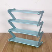 Multi Layer Simple Z-shaped Shoe Rack Household Use Shoe Shelf Floor Standing Shelf Dormitory Large Capacity Originality Shelves