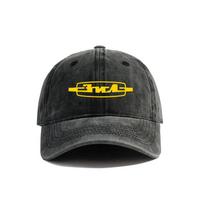 ZIL Truck Baseball Cap Distressed Hats Cap Unisex Retro Outdoor Summer Adjustable Zil Hat MZ-085 black