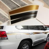 Automobilių lipdukų mada, skirta Toyota Land Cruiser 200 LC200 2008–2015 m. automobilio kėbulo vinilo lenktynėms sportiniam lipdukui ant galvos Style 5