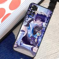Genshin Impact Scaramouche dėklas Xiaomi Redmi Note 12 11 10 9 8 Pro Note 8T 9S 10S 11S Redmi 10 10C 12C 9C dangtelis Redmi 9A