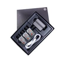 Type-C Rechargeable Car Air Freshener Automatic Mist Long-Lasting Fragrance Portable Car Air Freshener Starts/Stops with the Car 1set gray