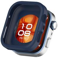 Silikoninis dėklas Huawei Watch Fit 5/5Pro priedams Minkštas lengvas apsauginis buferio rėmelio korpusas Huawei Fit 4 4Pro dangteliui Huawei Watch Fit 4 vidurnakčio mėlyna spalva